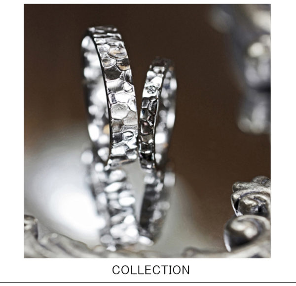 アイス・氷の様にデザインされた結婚指輪コレクション