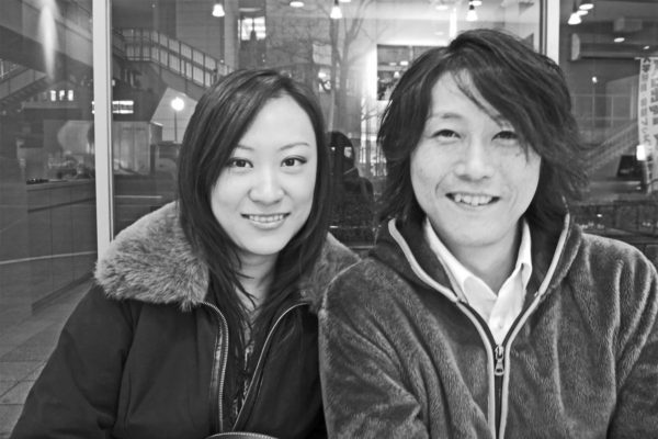 結婚指輪を重ねてネコのイラストをつくるペアリング Z様千葉・柏