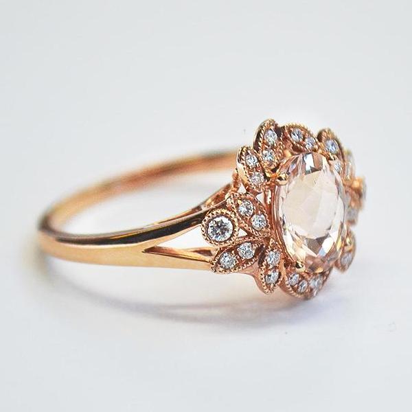アンティークなミルグレインのオーダーメイド結婚指輪がなぜ人気？！
