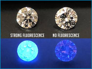 5番目のダイヤモンド品質、蛍光性を見逃すな！