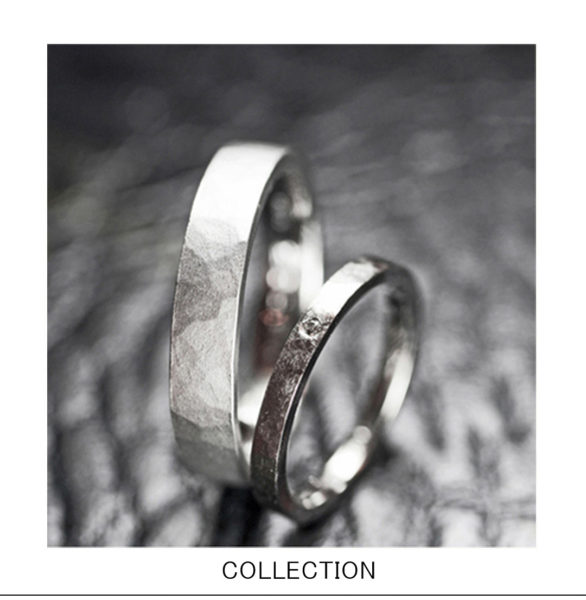 フローズン・凍らせた氷をイメージした結婚指輪コレクション