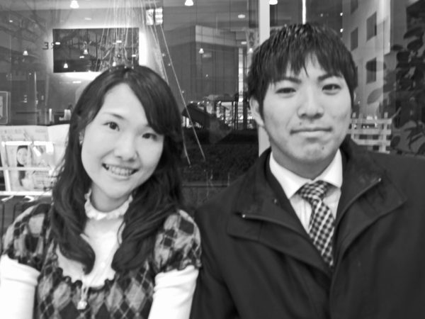 ピンク＆ホワイトゴールドの結婚指輪にイニシャル＆ネコをいれました。Ｆ様 千葉・柏