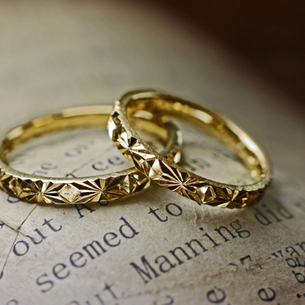 日本のゴールド結婚指輪の90％は18金