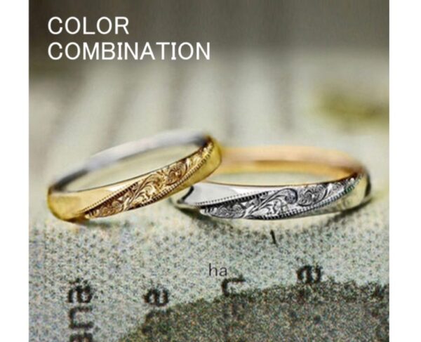 【2色コンビの結婚指輪】オーダー作品を一挙公開！デザイナーが選んだ26選 