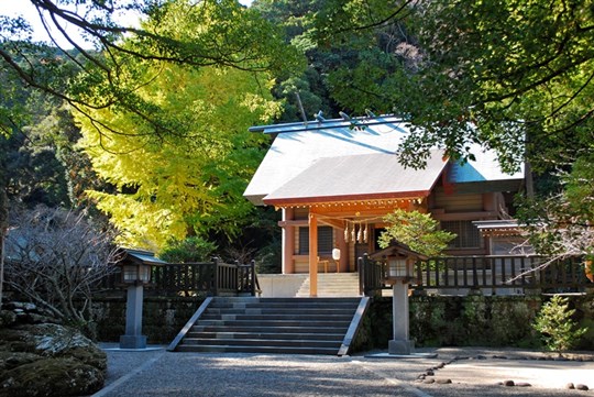 安房神社・千葉の日本3大金運神社で結婚奉告祭をする