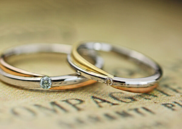 希望に近い結婚指輪の画像等から意見を求める