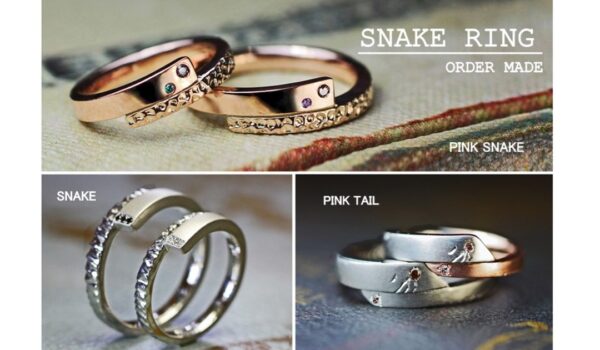 【スネーク・ヘビ】のリングを一挙公開！オーダーデザイナーが選んだ結婚指輪・17作品 