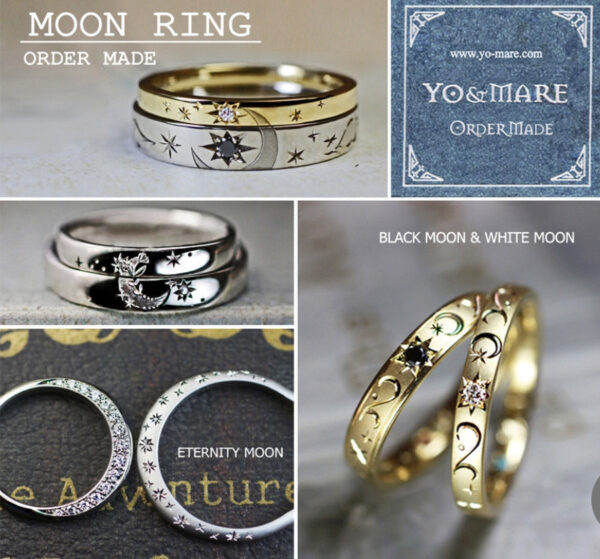 【月と星】の結婚指輪オーダー作品を一挙公開！デザイナーおすすめの37作品