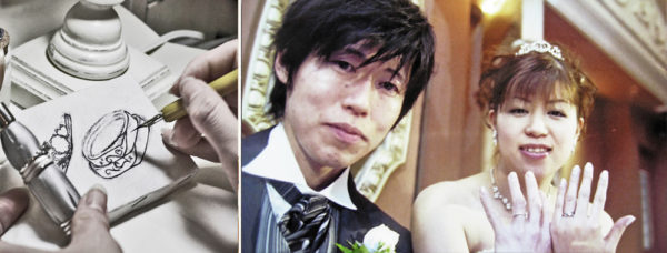 結婚指輪・婚約指輪のオーダーメイドの流れ