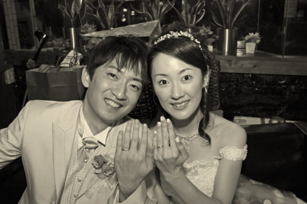 名前に桜が入っているので結婚指輪にも桜を入れたいのですが　S様・千葉 柏