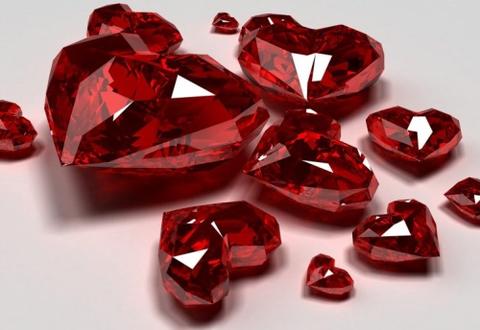 7月の誕生石ルビーを結婚指輪の内側に入れる